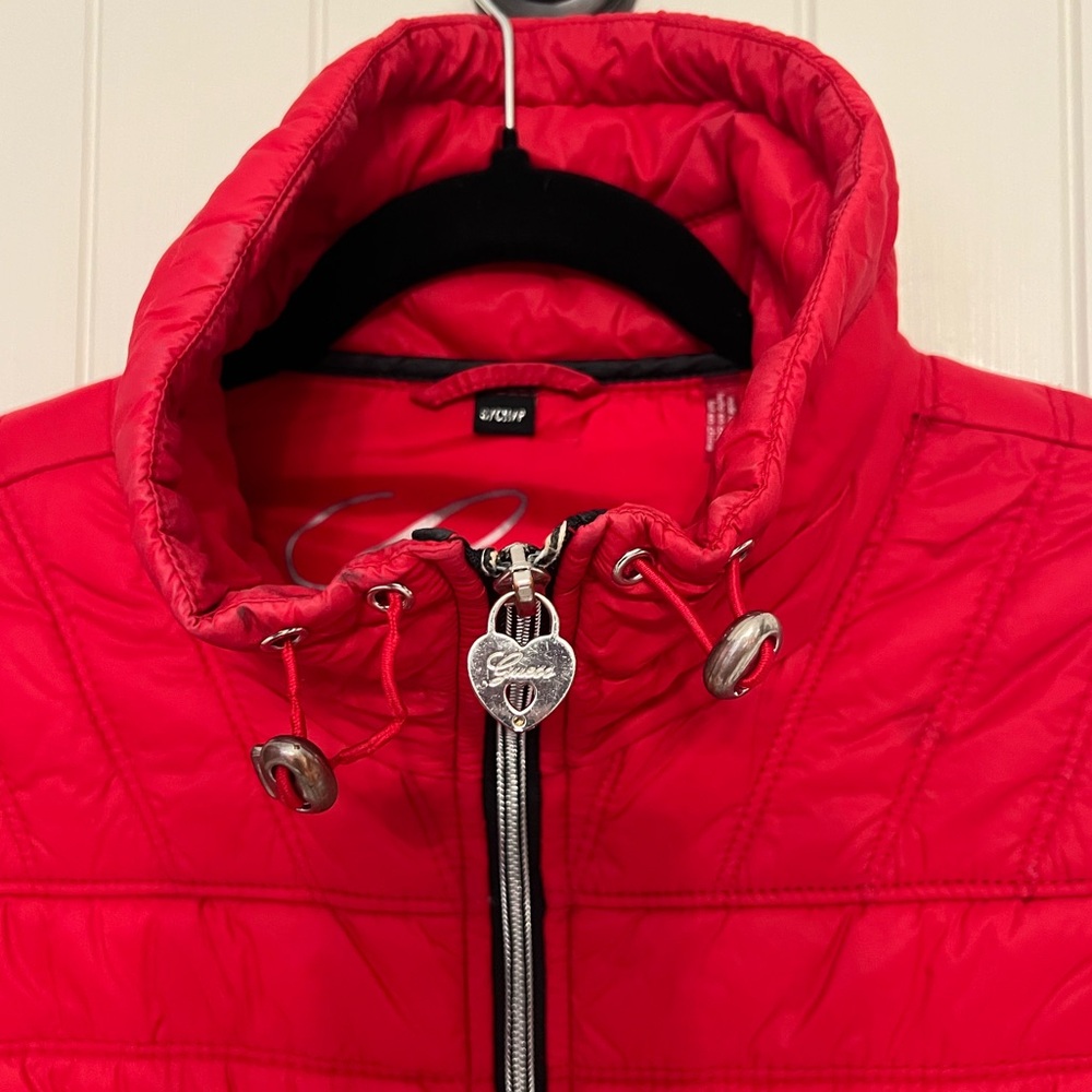 Red Guess Jacket - Picture 2 of 4